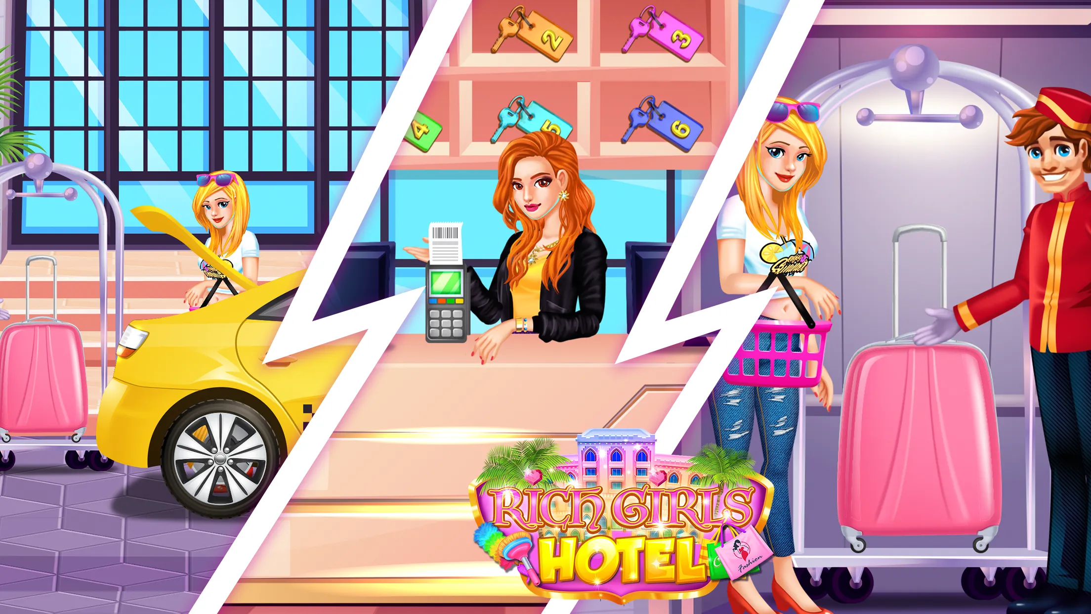 Rich Girls Hotel Shopping Game | Indus Appstore | Screenshot