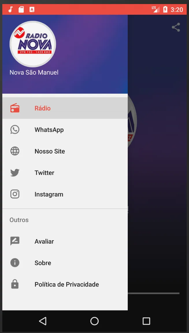 Rádio Nova São Manuel | Indus Appstore | Screenshot