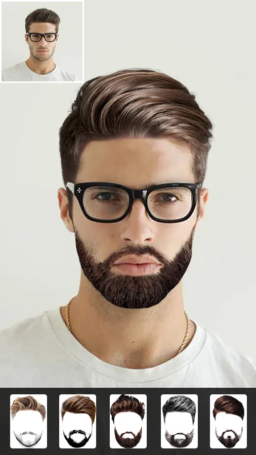 Beard Man: Beard Styles Editor | Indus Appstore | Screenshot