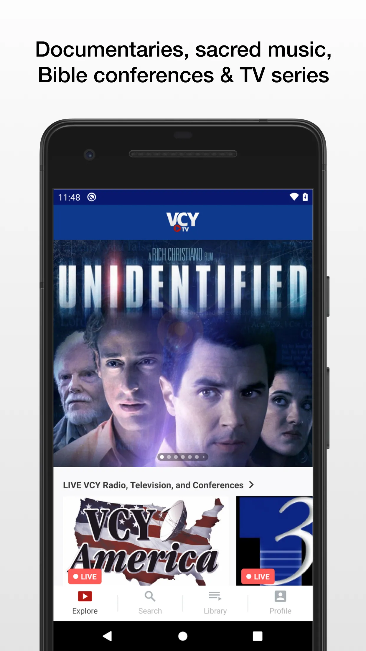 VCY.tv Christian Video | Indus Appstore | Screenshot