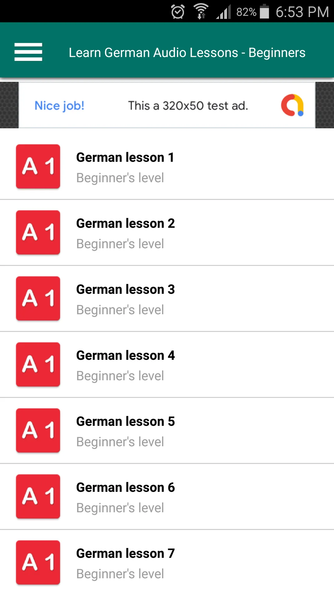 Learn German for Beginners - F | Indus Appstore | Screenshot