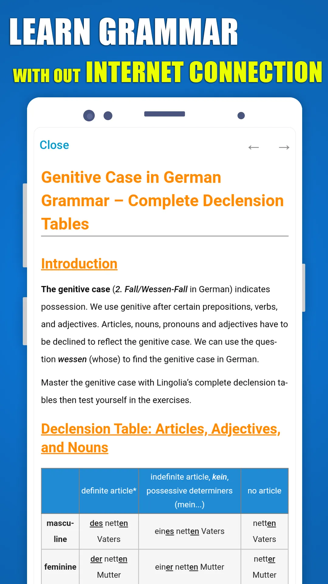 Learn German Grammar all level | Indus Appstore | Screenshot