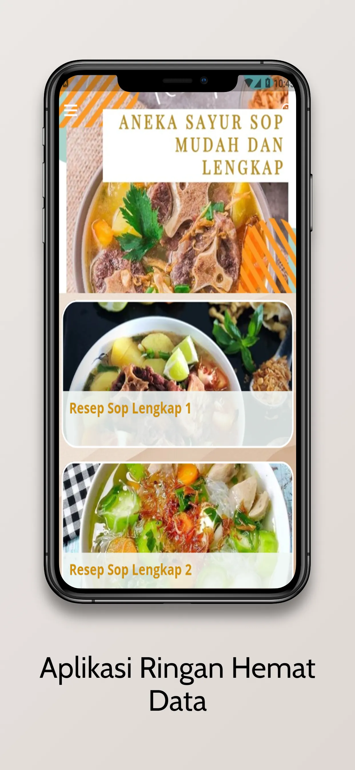 Resep Aneka Sop Mudah Lengkap | Indus Appstore | Screenshot