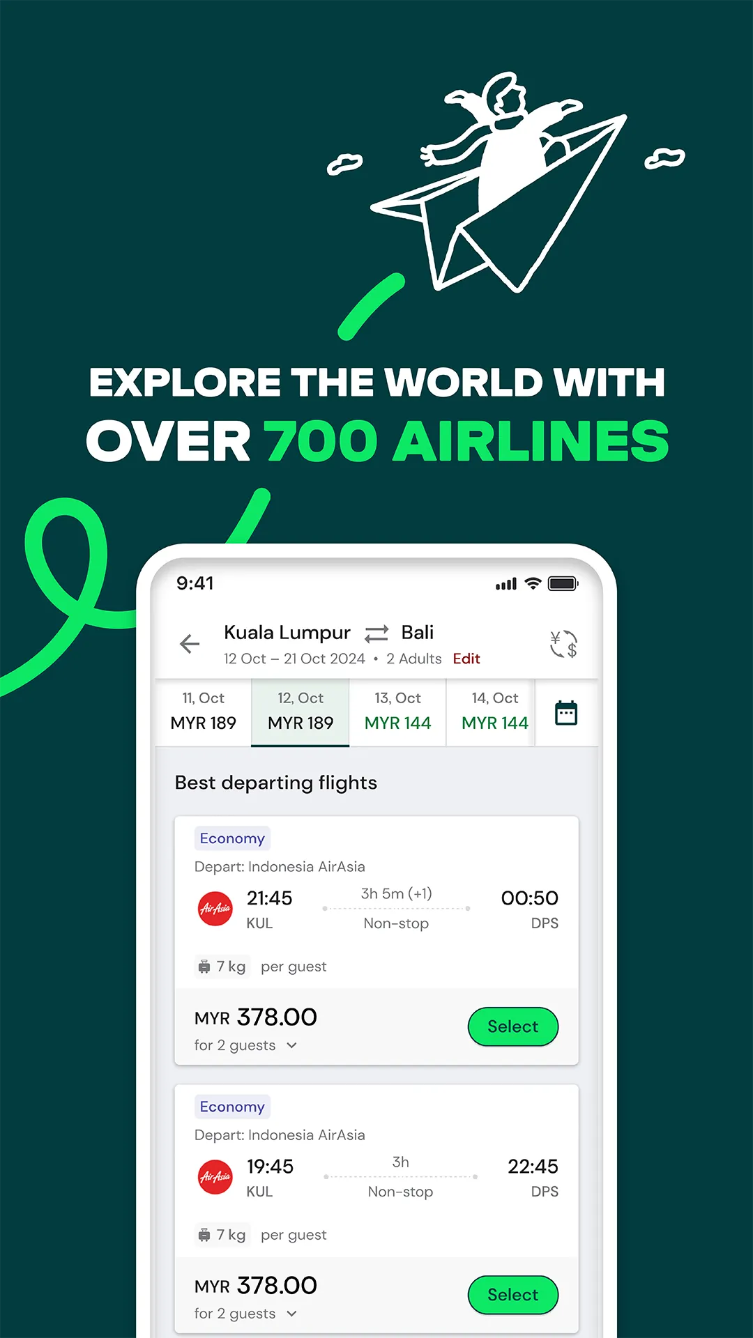 AirAsia MOVE: Flights & Hotels | Indus Appstore | Screenshot