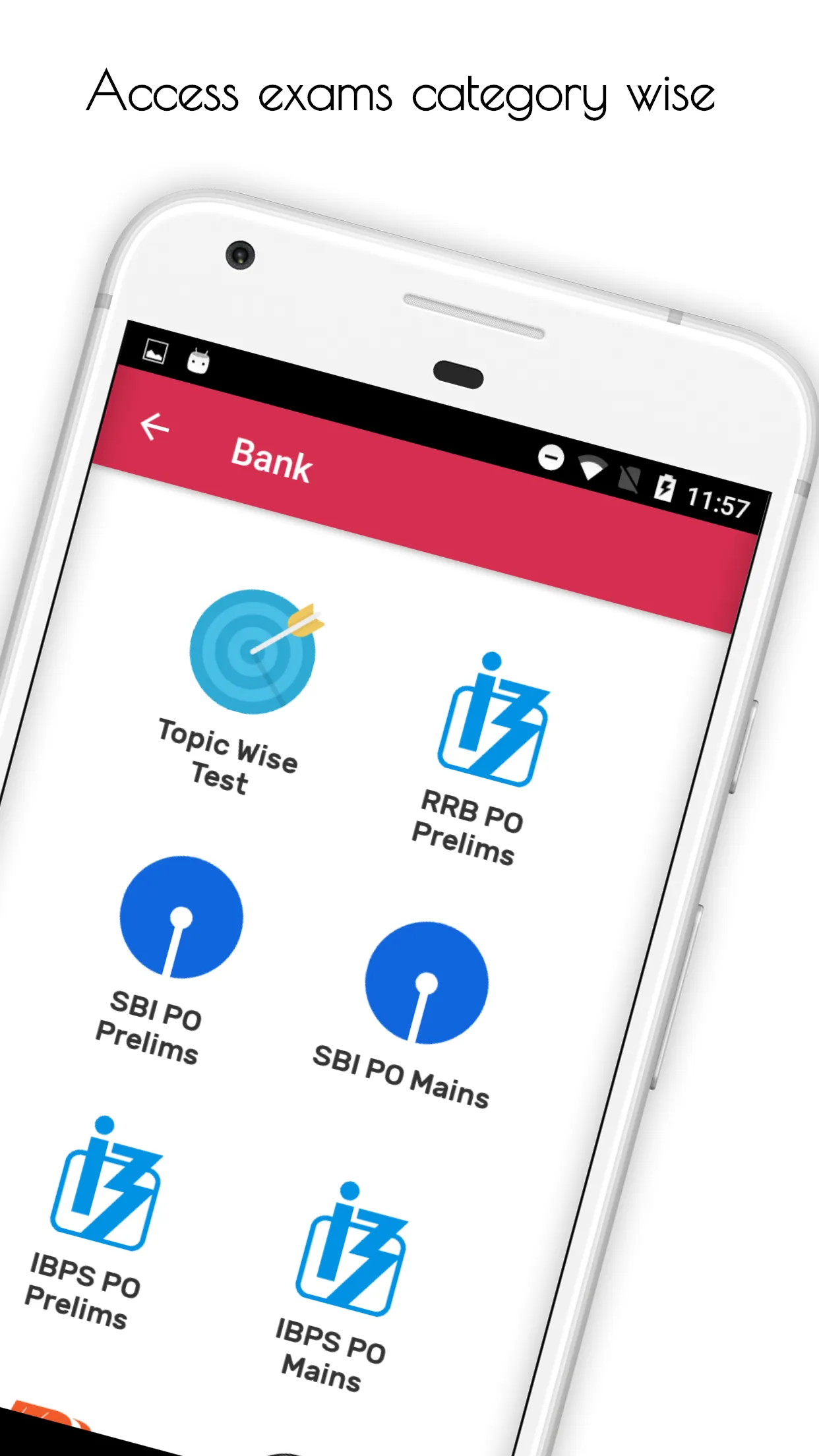 RACE APP - Coaching for Bank,  | Indus Appstore | Screenshot