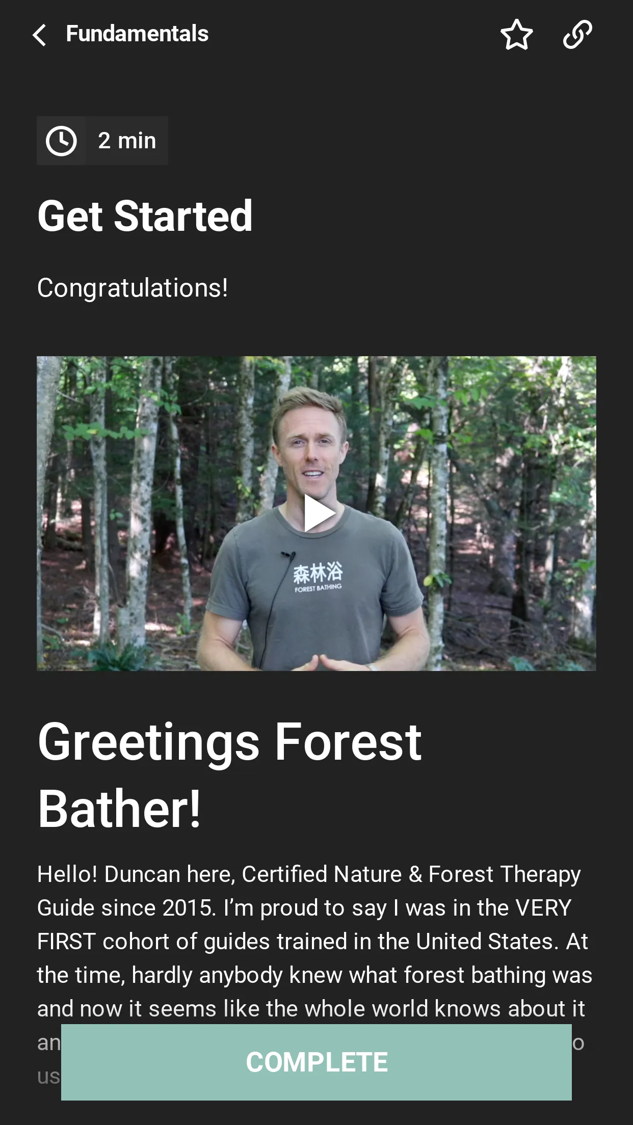 Forest Bathing Life | Indus Appstore | Screenshot