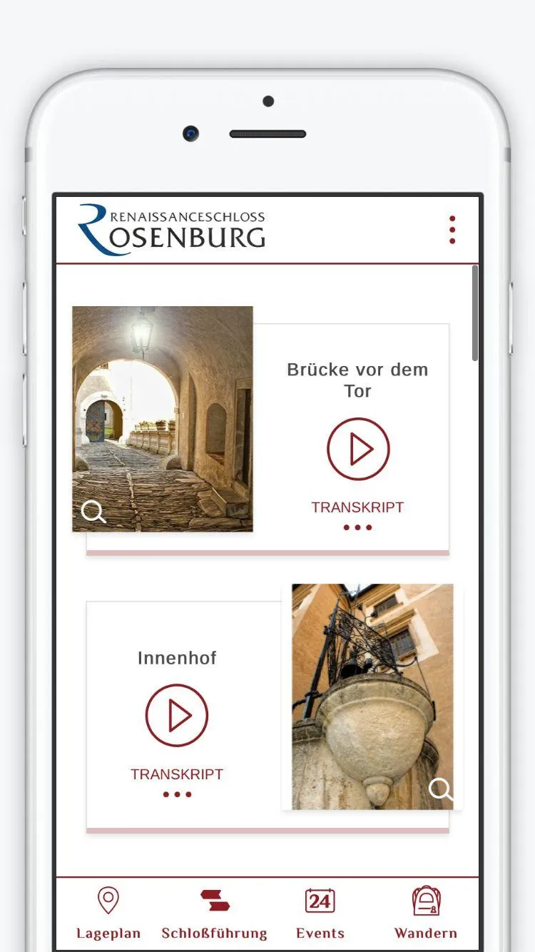 Renaissanceschloss Rosenburg | Indus Appstore | Screenshot