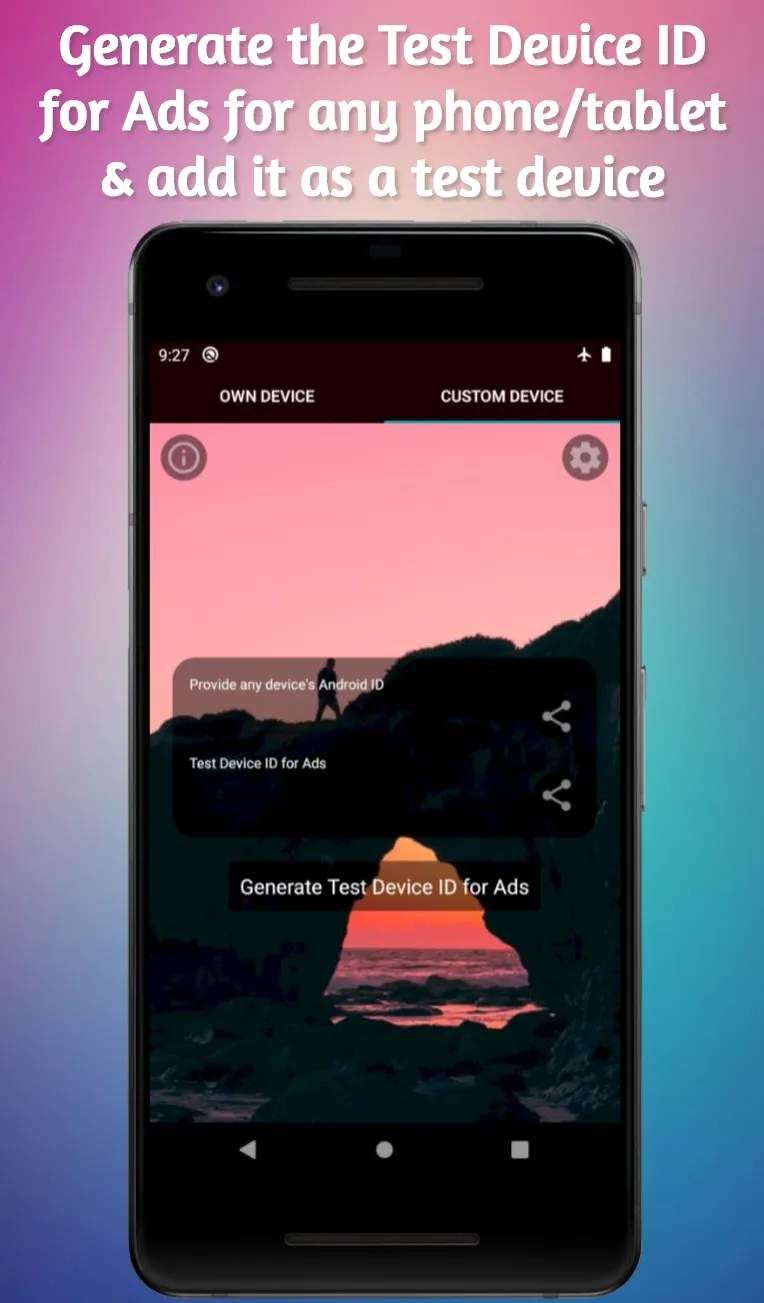 Test Device ID for Ads | Indus Appstore | Screenshot