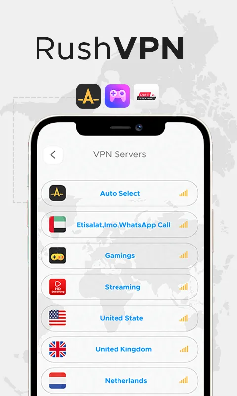 Rush VPN - Secure VPN Proxy | Indus Appstore | Screenshot