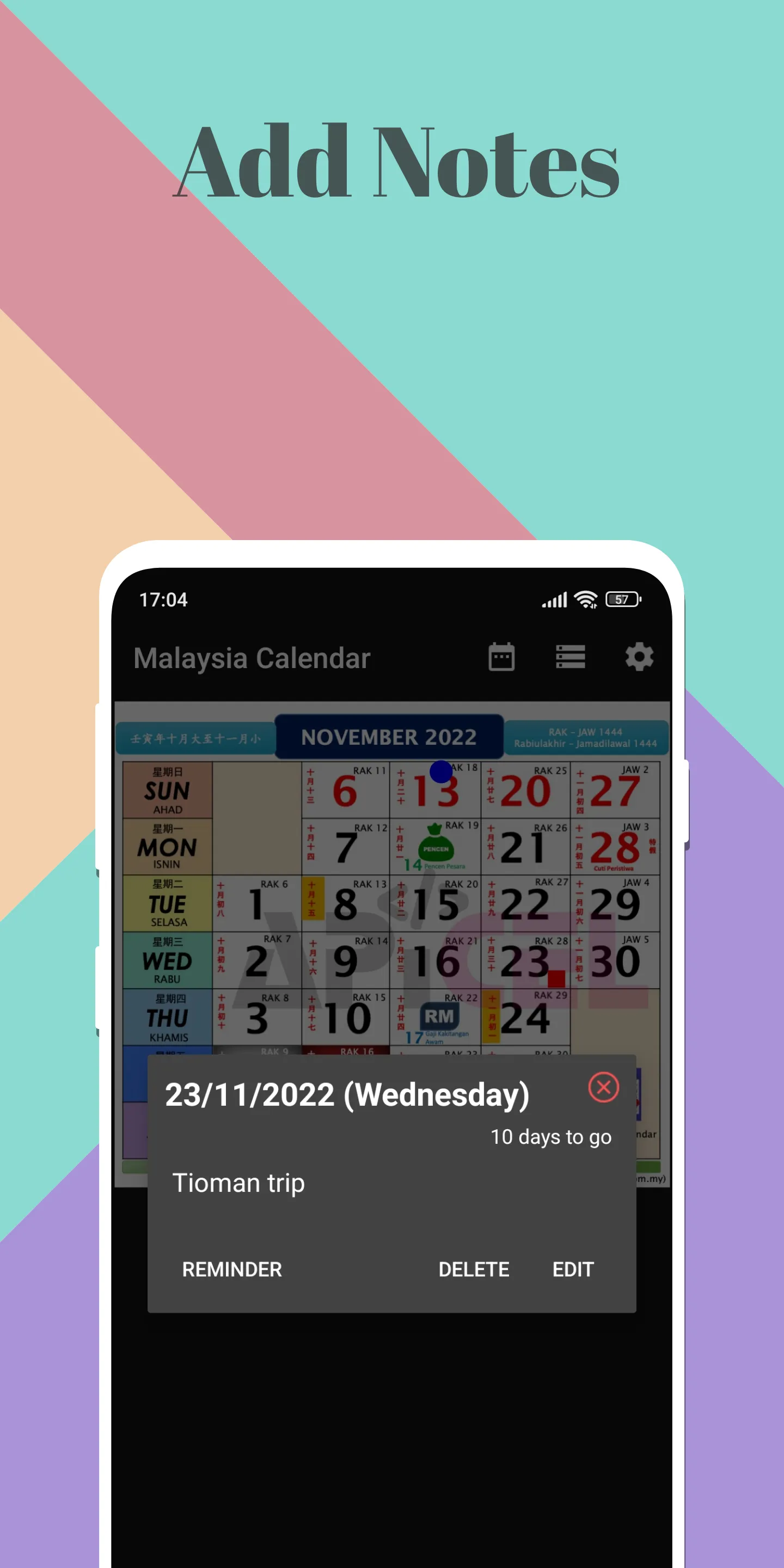 Malaysia Calendar 2025 Holiday | Indus Appstore | Screenshot