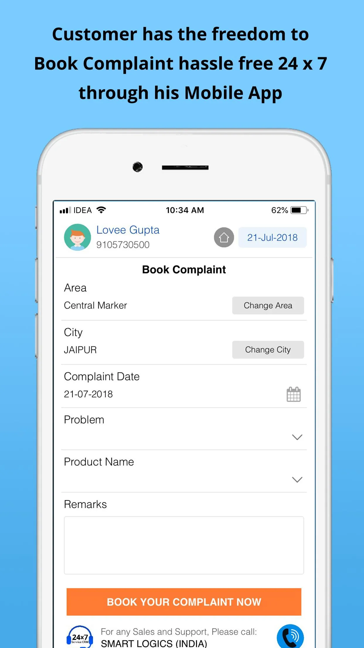 Service CRM | Indus Appstore | Screenshot