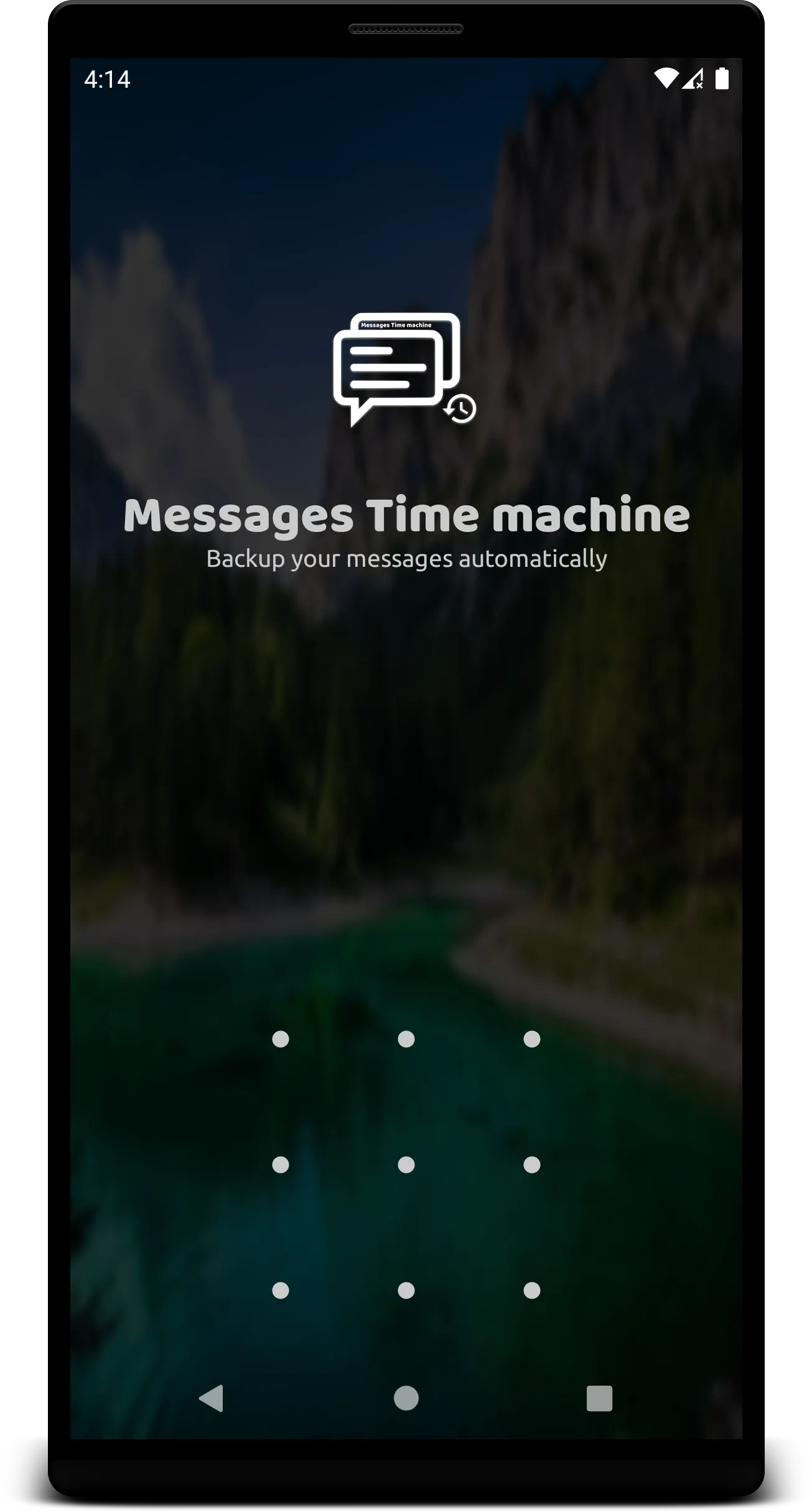 Messages Time machine | Indus Appstore | Screenshot