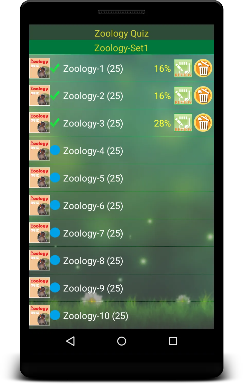 Zoology Quiz! | Indus Appstore | Screenshot