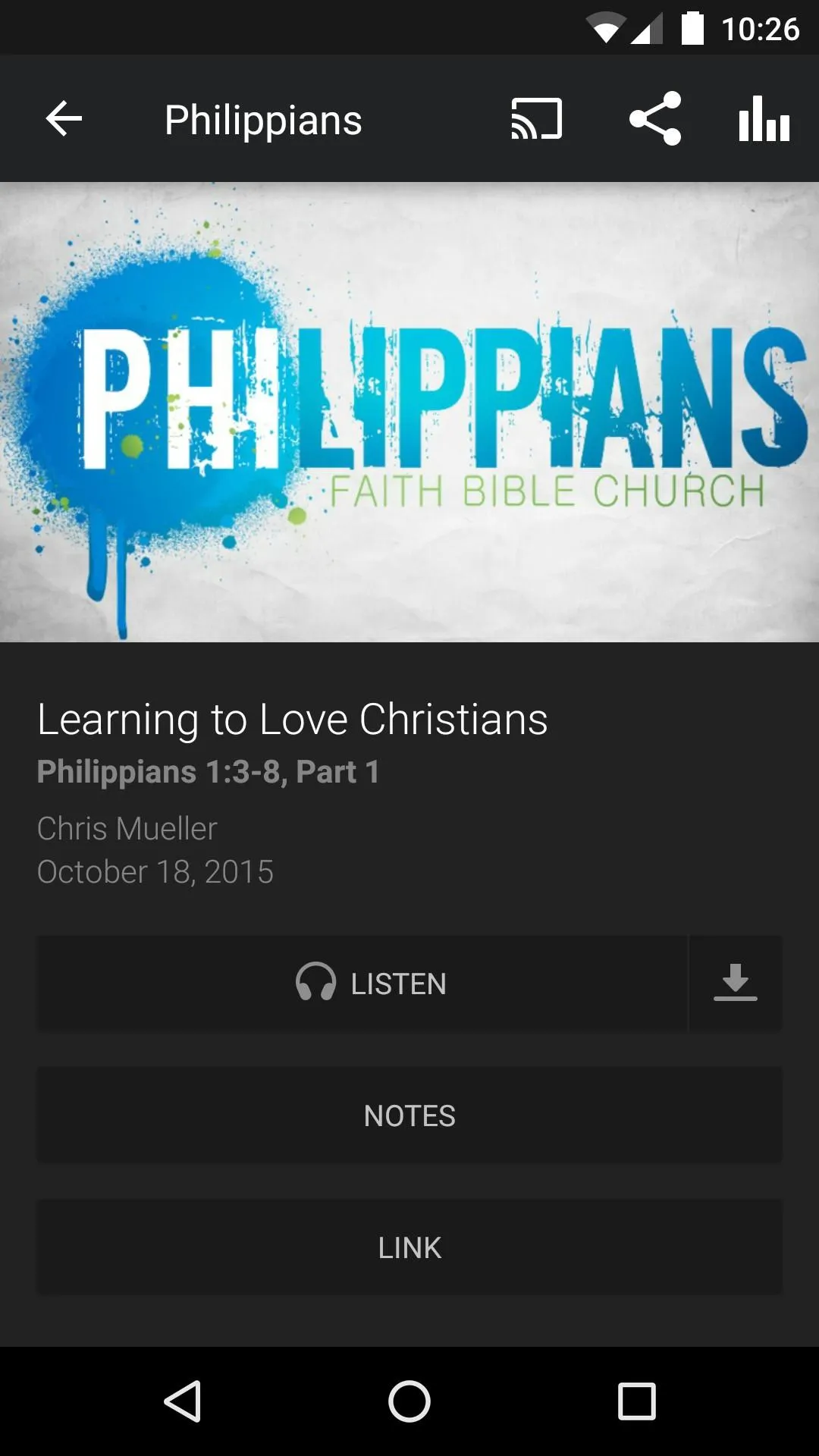 Faith Bible Church App | Indus Appstore | Screenshot