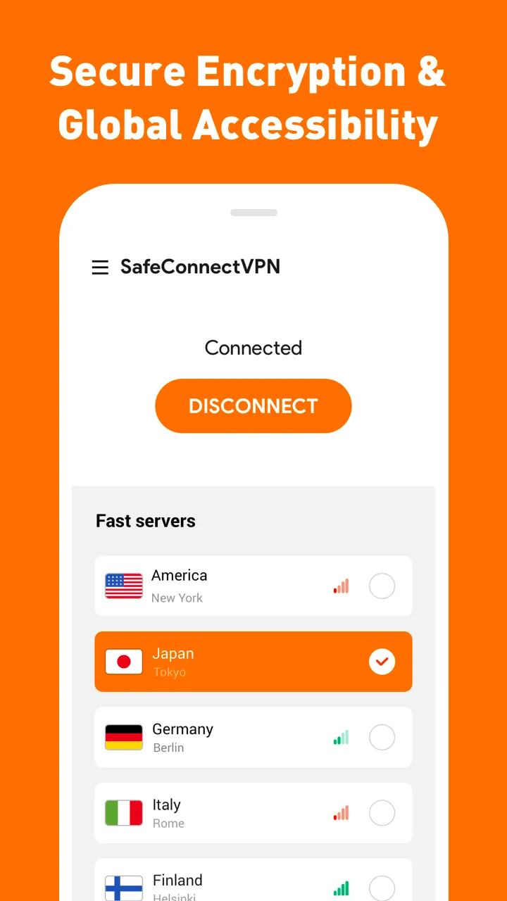 SafeConnectVPN | Indus Appstore | Screenshot