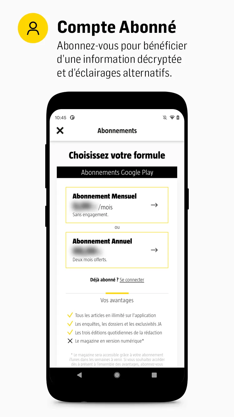 JeuneAfrique.com | Indus Appstore | Screenshot