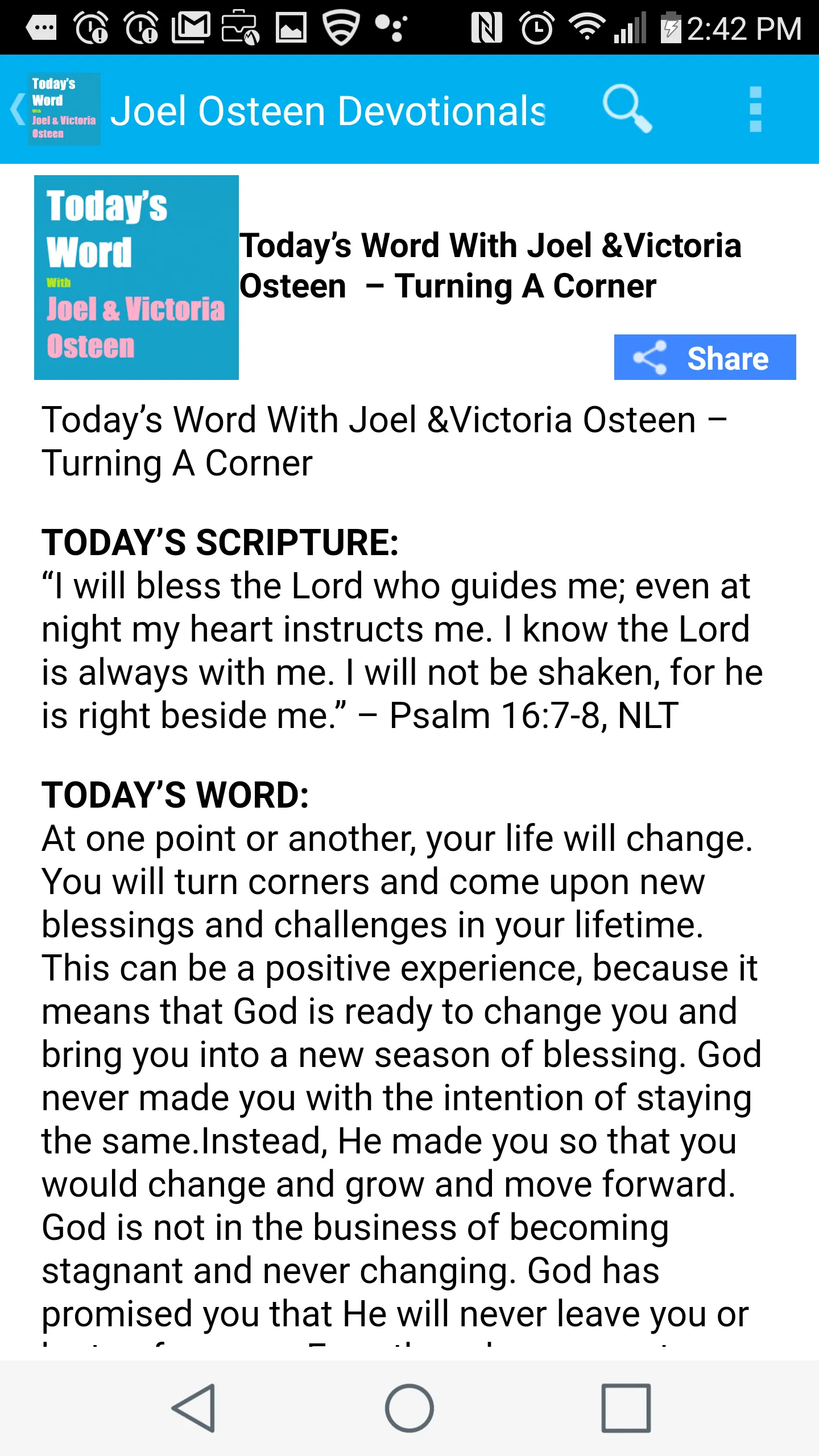 Daily Inspirational Devotional | Indus Appstore | Screenshot