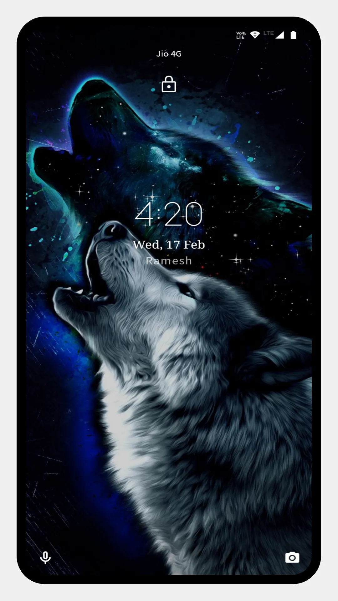 Wolf Wallpaper-OFFLINE | Indus Appstore | Screenshot