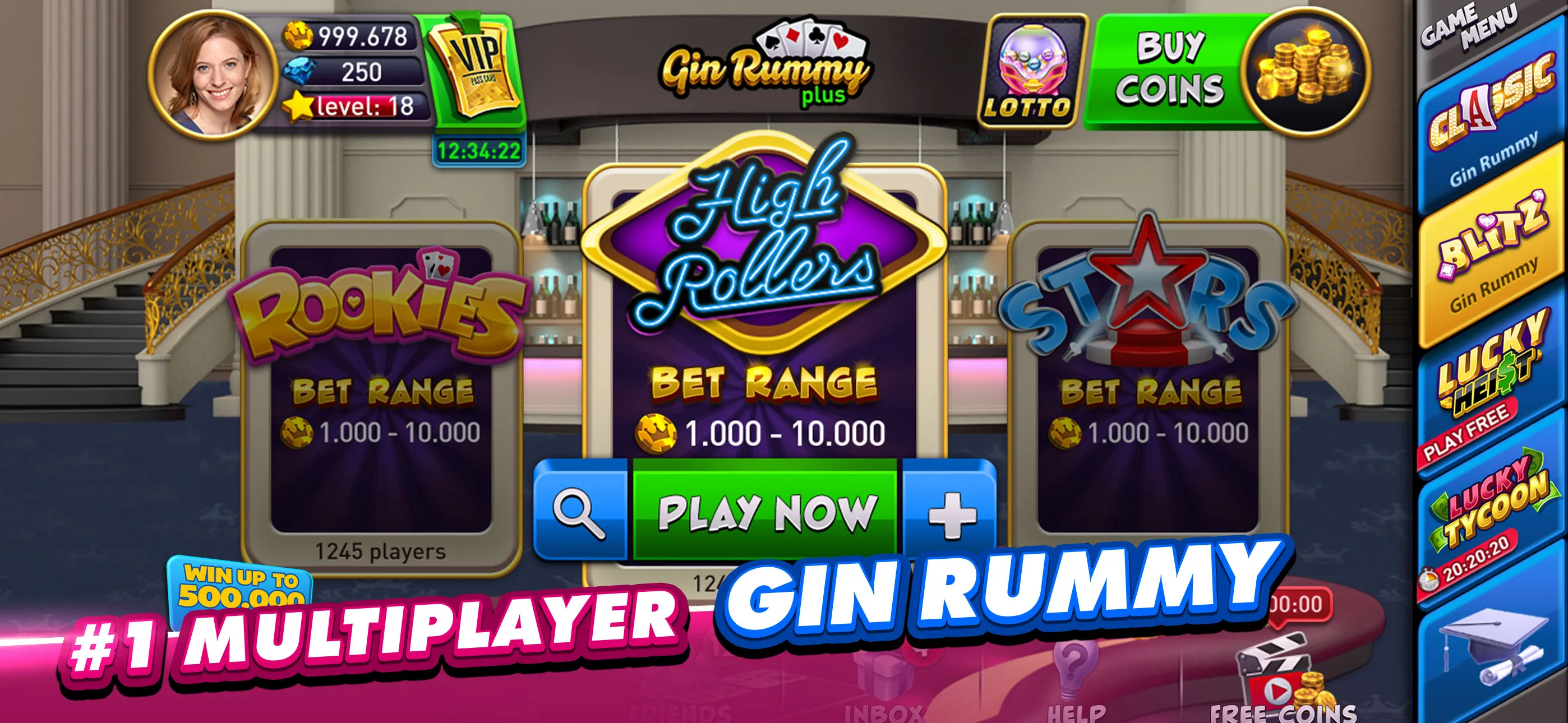 Gin Rummy Plus: Fun Card Game | Indus Appstore | Screenshot