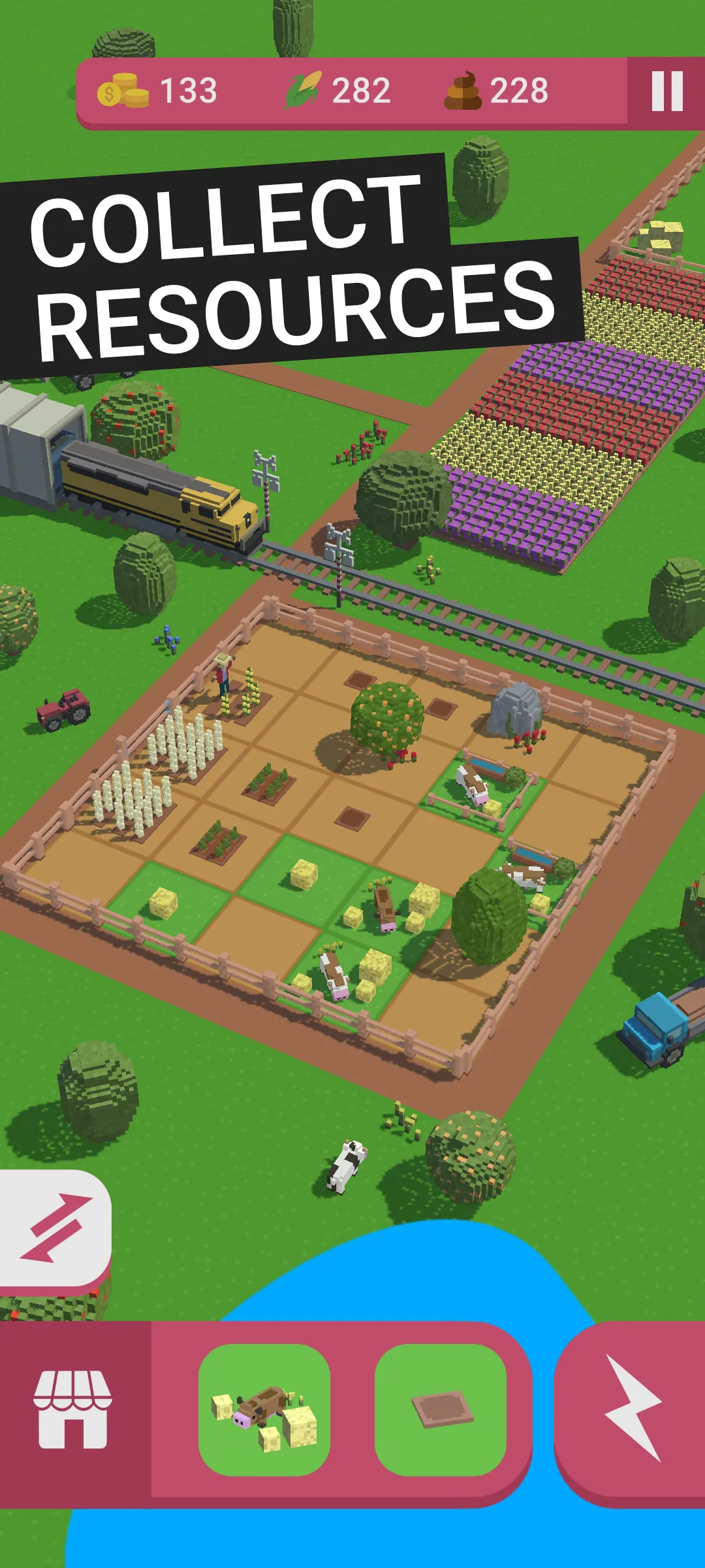 Cows & Crops - Match & Merge | Indus Appstore | Screenshot