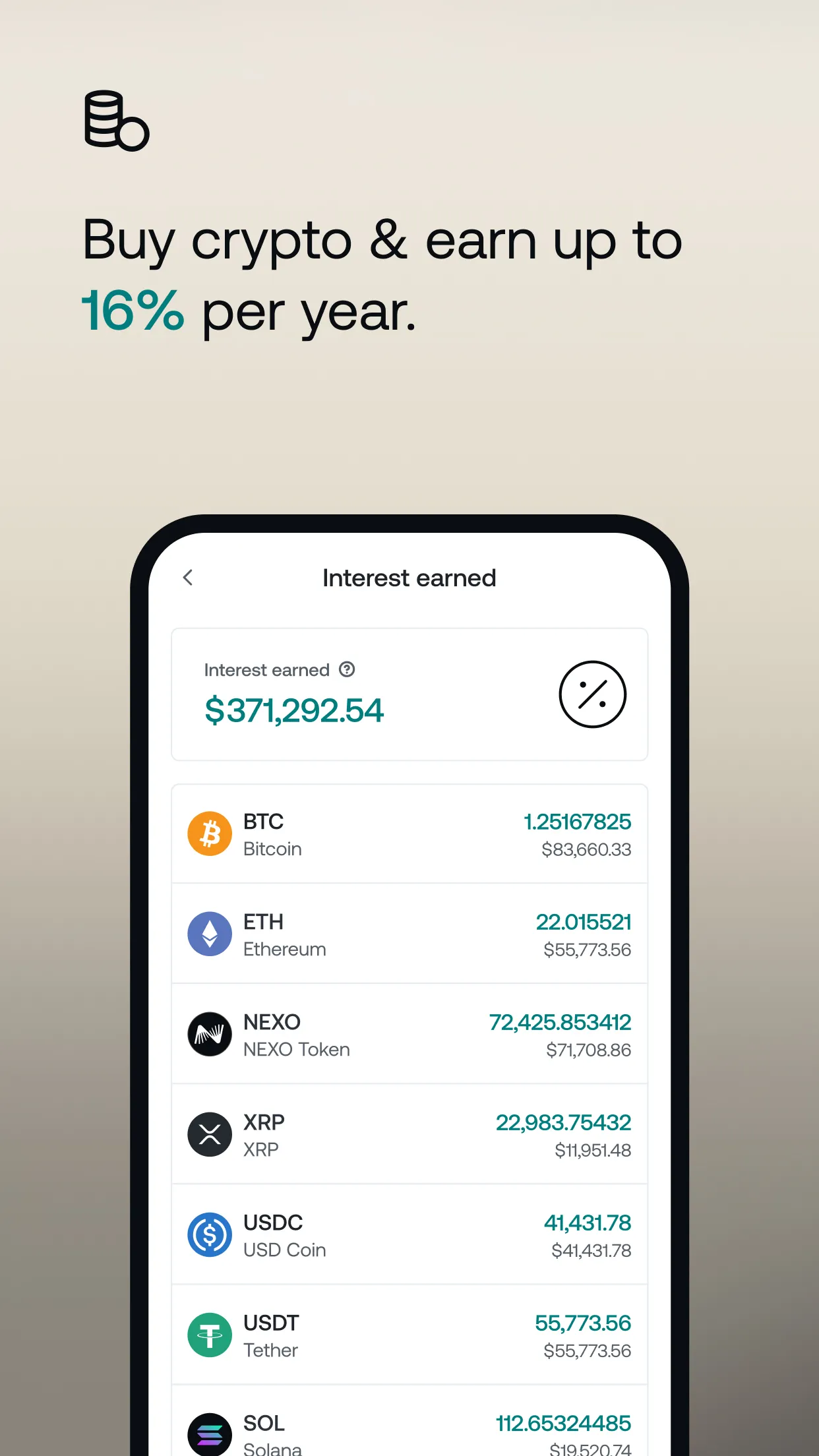 Nexo: Crypto Wealth Platform | Indus Appstore | Screenshot