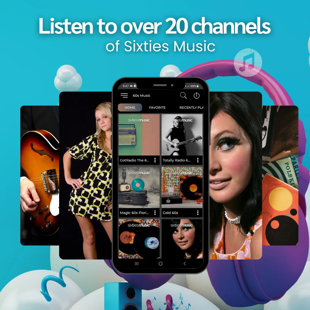 60s music - Radio | Indus Appstore | Screenshot