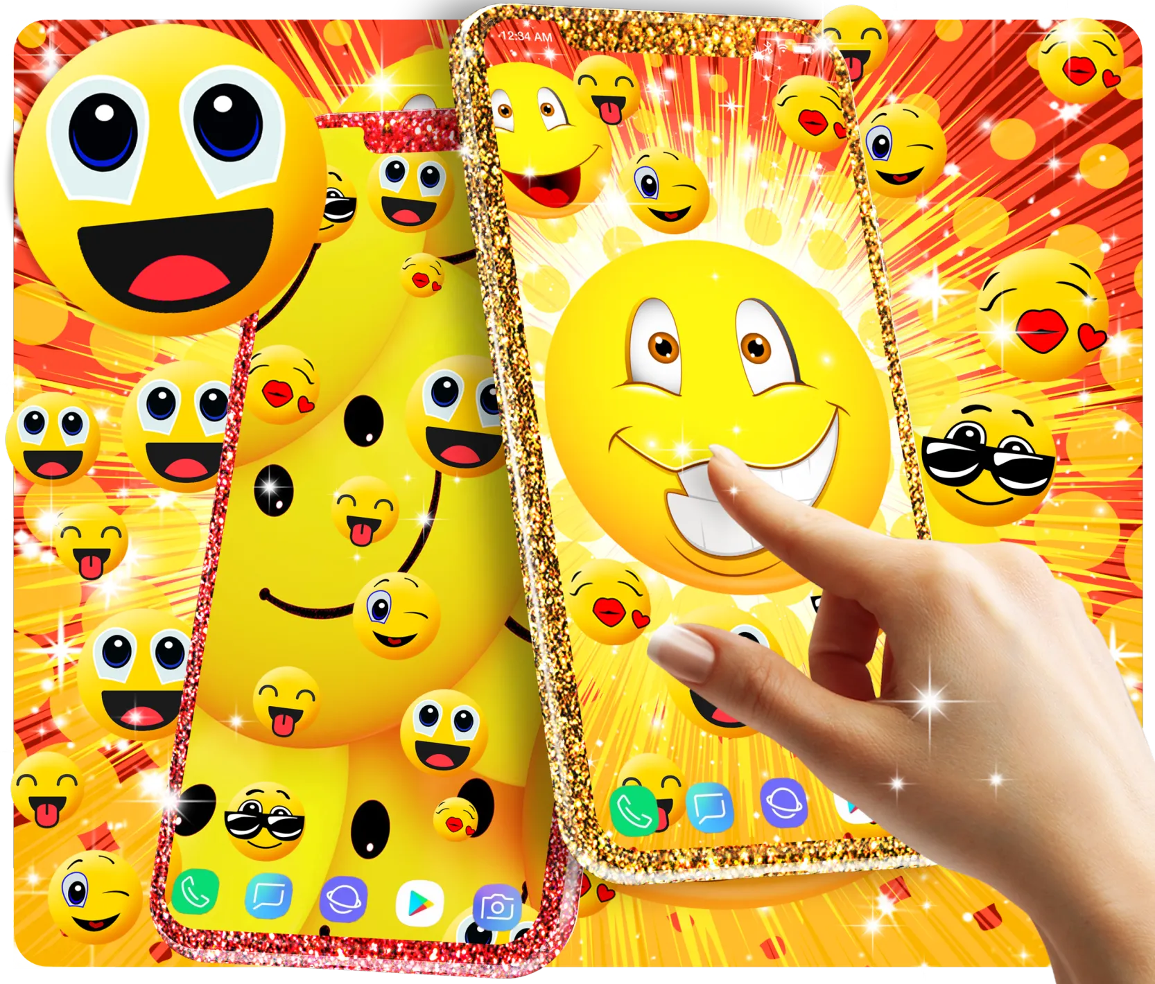 Emoji live wallpaper | Indus Appstore | Screenshot