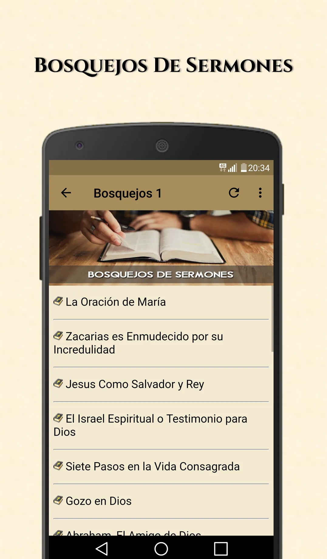 Bosquejos de Sermones | Indus Appstore | Screenshot