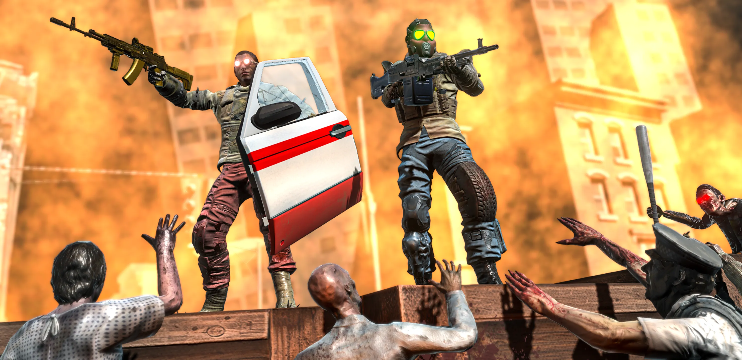 Zombie Gunner : Gunship Games | Indus Appstore | Screenshot