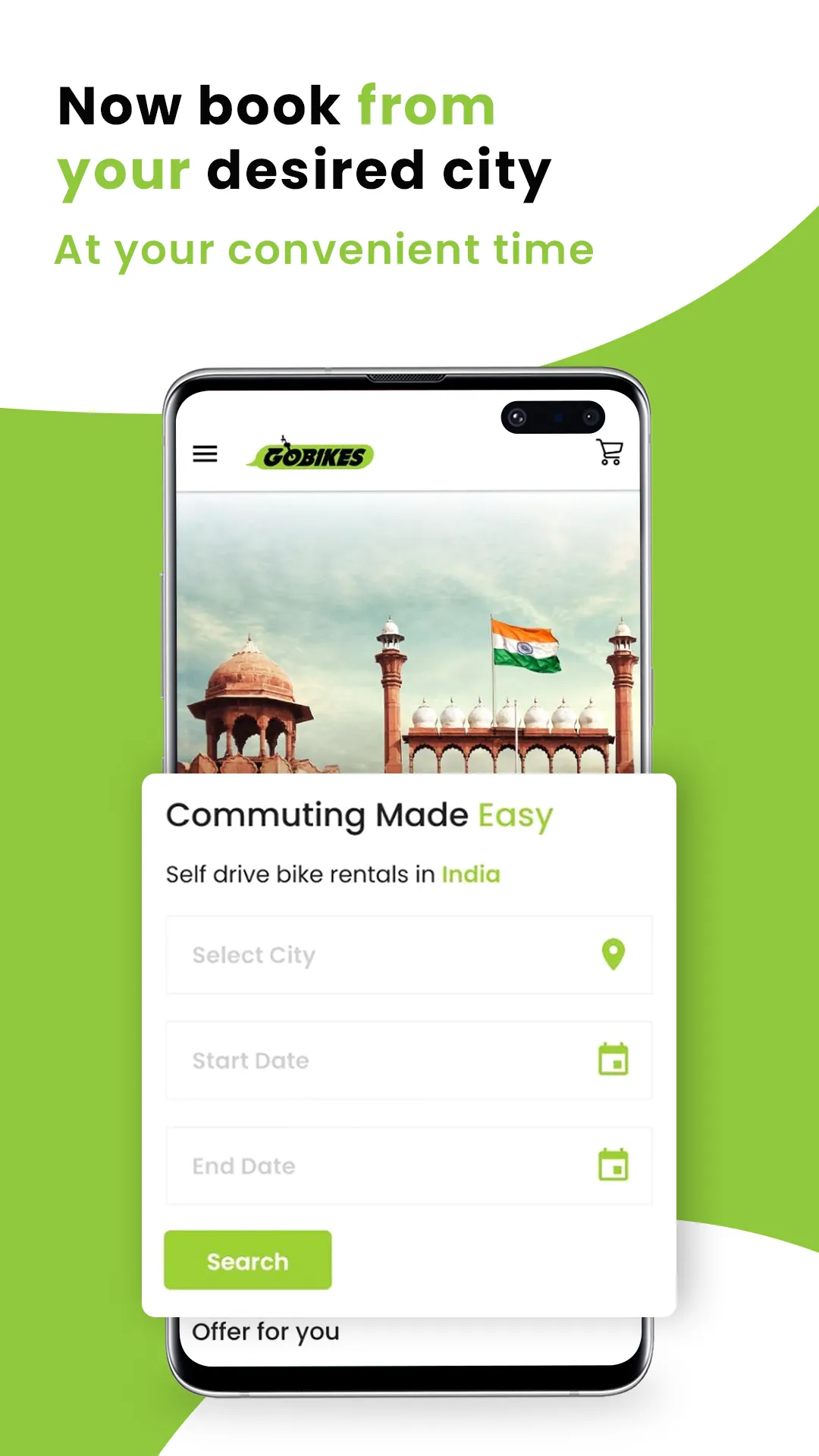 GoBikes - Bike Rentals | Indus Appstore | Screenshot