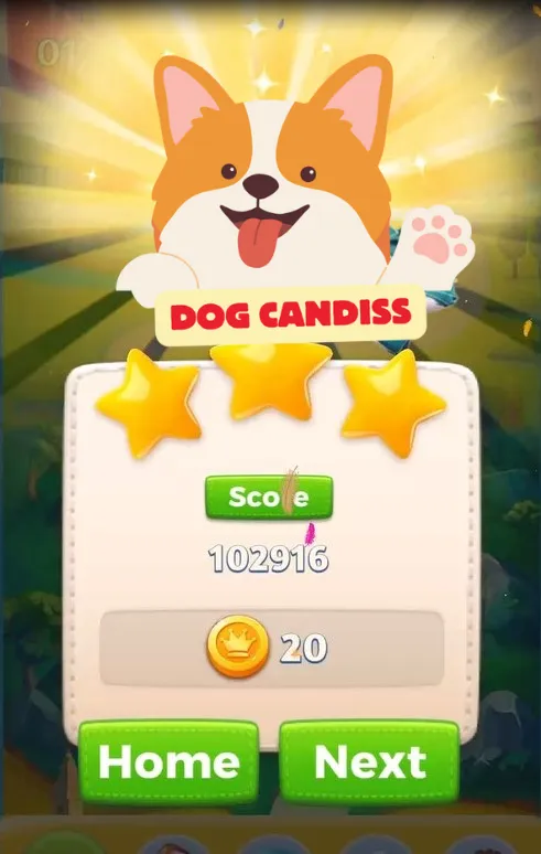 Dog crushing tiles | Indus Appstore | Screenshot