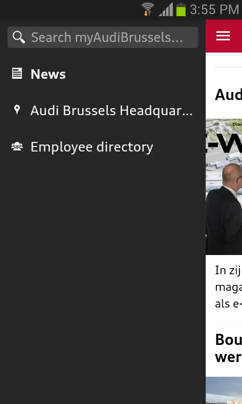 myAudiBrussels | Indus Appstore | Screenshot