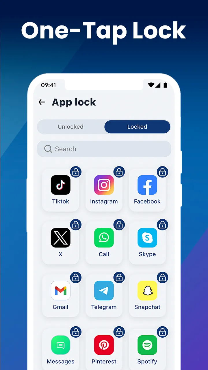 AppLock: Lock apps Fingerprint | Indus Appstore | Screenshot