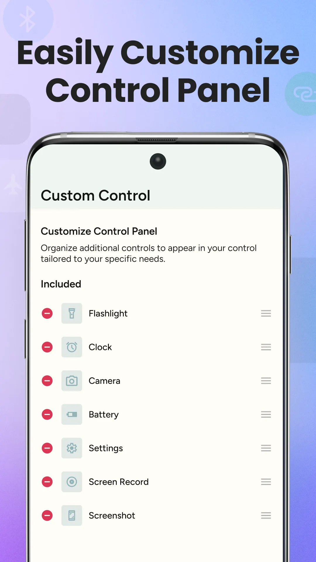 Center Control - Panel Plus | Indus Appstore | Screenshot
