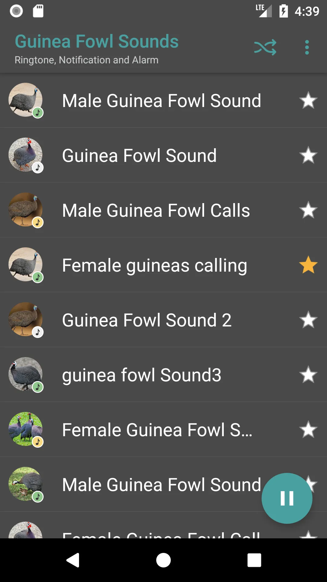 Guinea Fowl Sounds & Calls | Indus Appstore | Screenshot