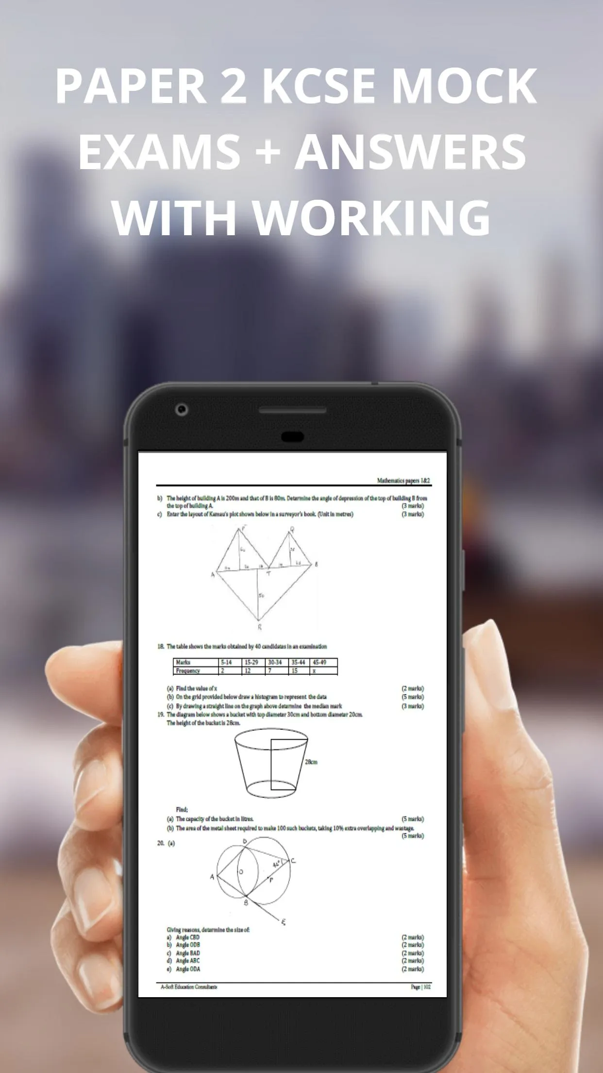 Kcse Maths Mock Exams +Answers | Indus Appstore | Screenshot