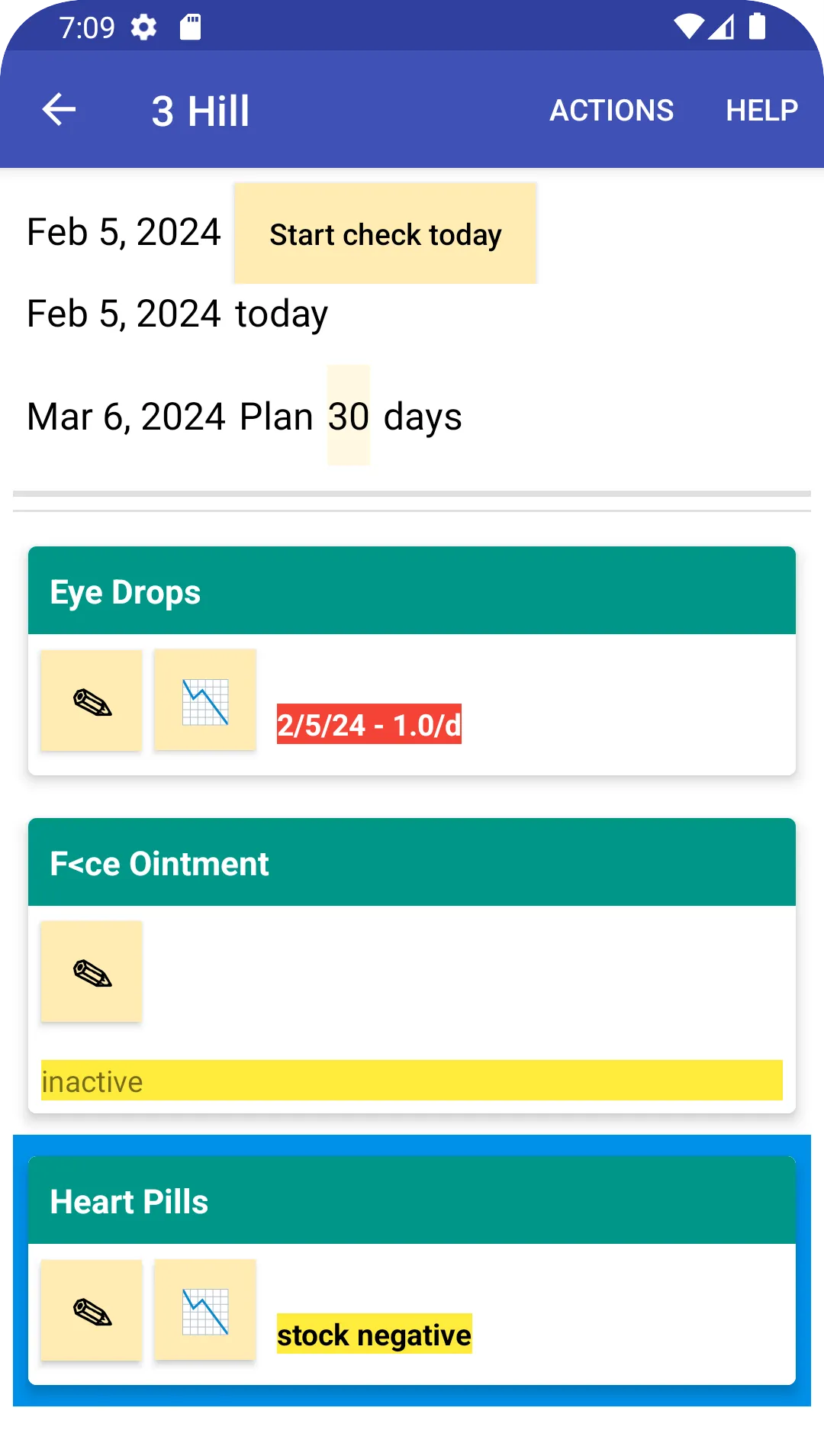 Pill Counter X | Indus Appstore | Screenshot