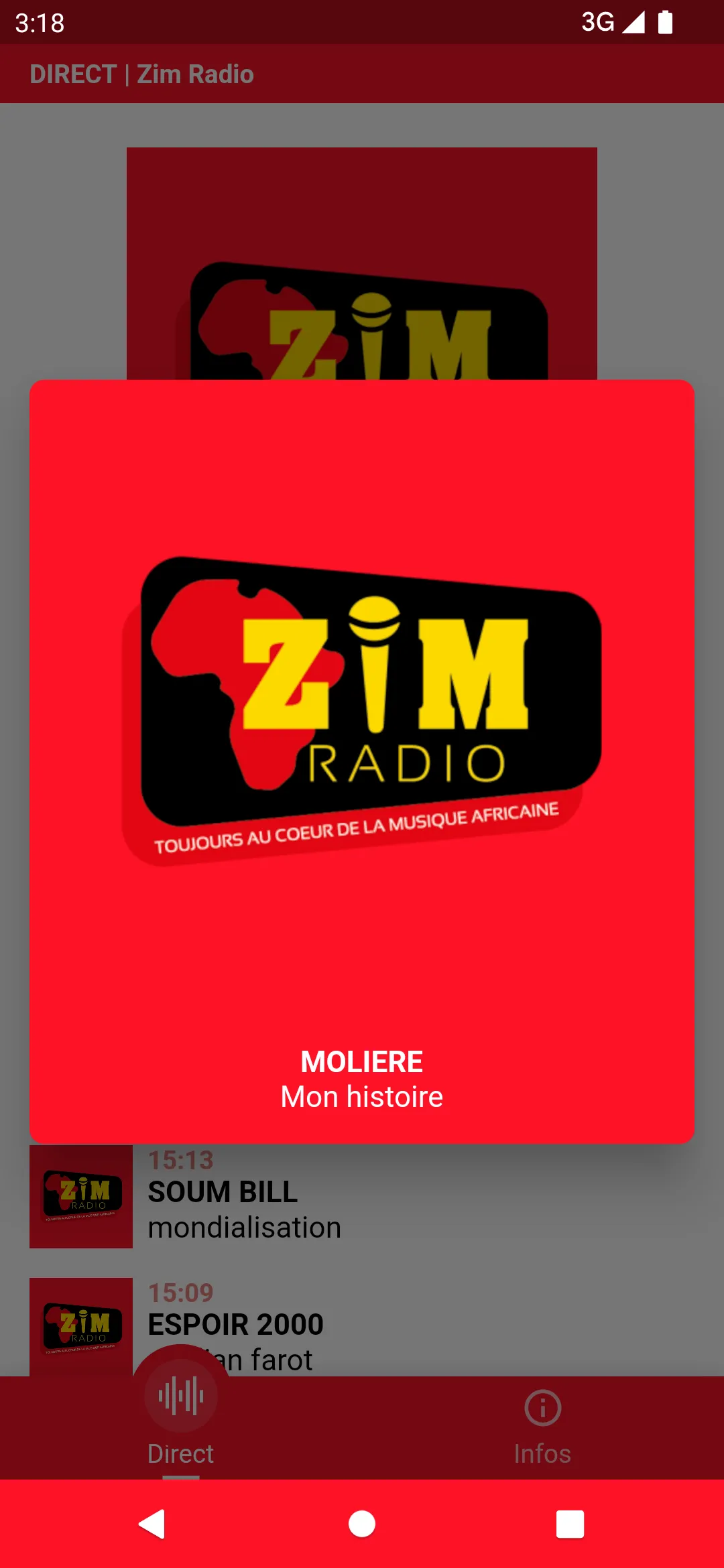 Zim Radio | Indus Appstore | Screenshot