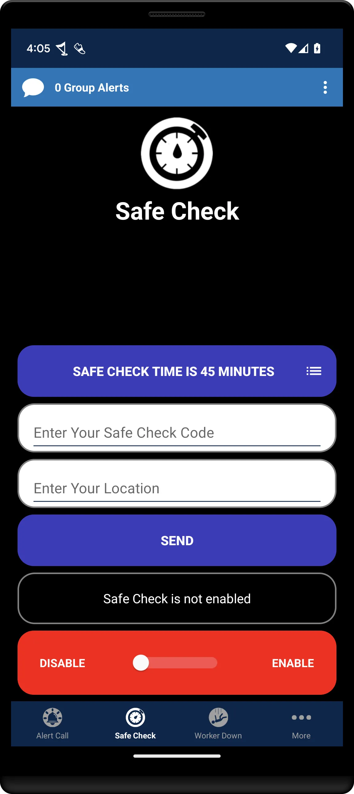 LoneWorker Safe Hub | Indus Appstore | Screenshot