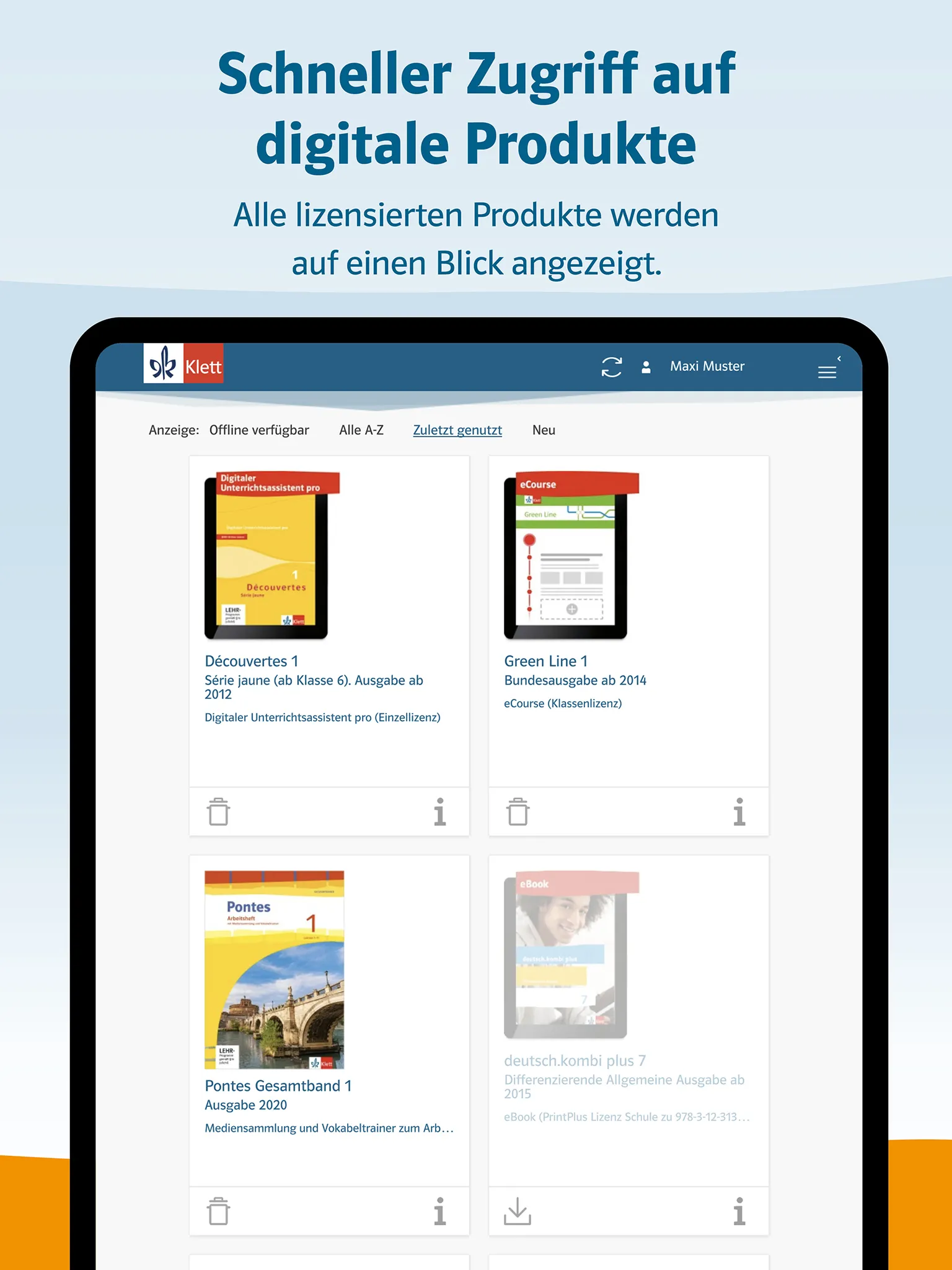 Klett Lernen | Indus Appstore | Screenshot