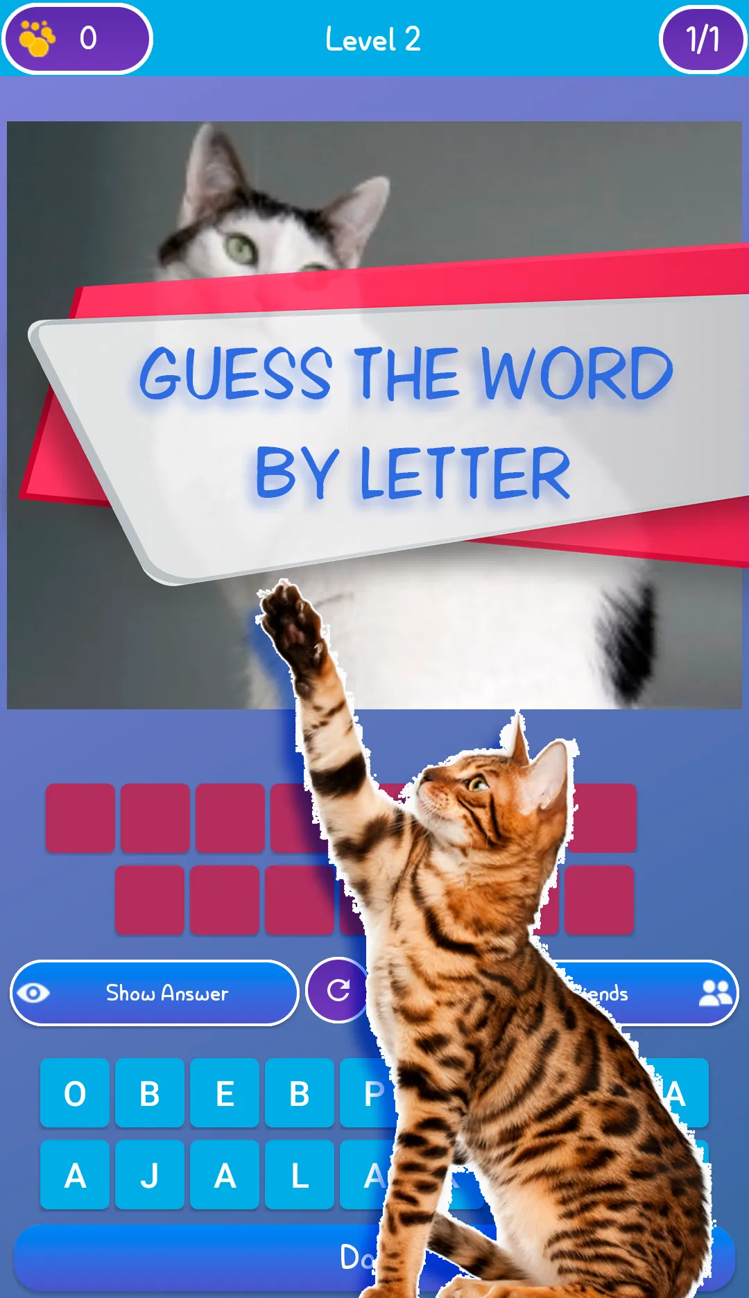 Guess the cat - quiz game | Indus Appstore | Screenshot