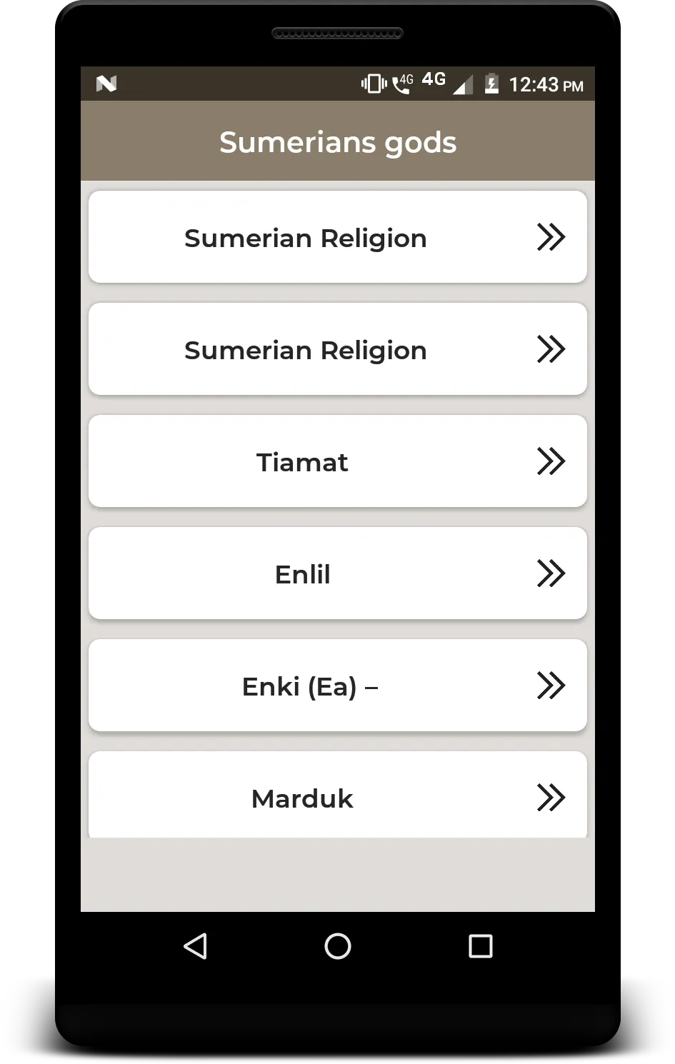 Sumerians gods | Indus Appstore | Screenshot