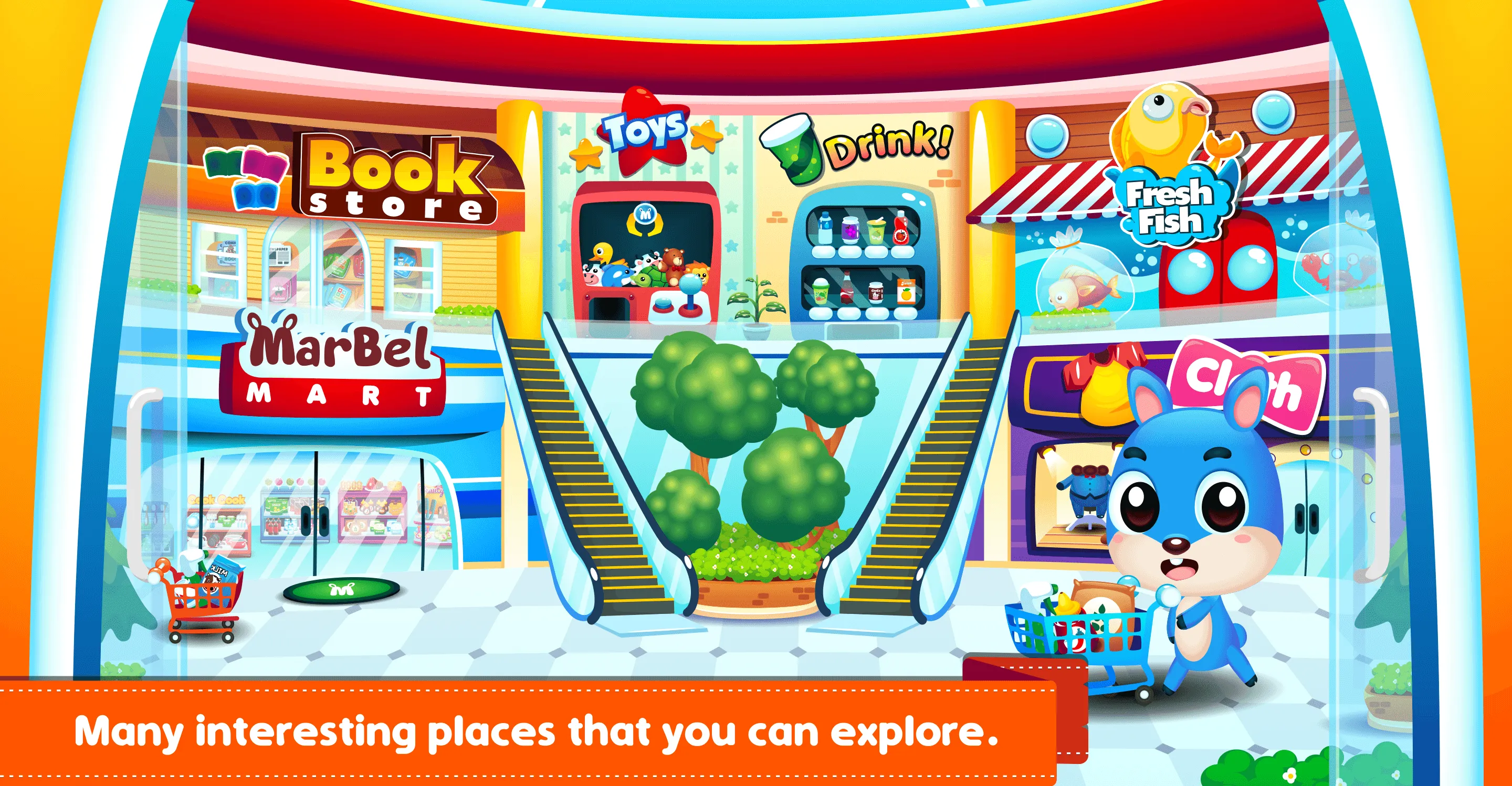 Marbel Supermarket Kids Games | Indus Appstore | Screenshot