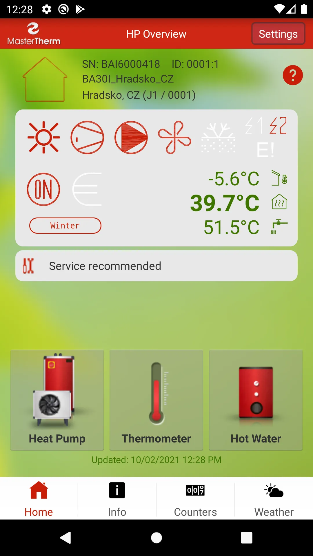 MasterTherm | Indus Appstore | Screenshot