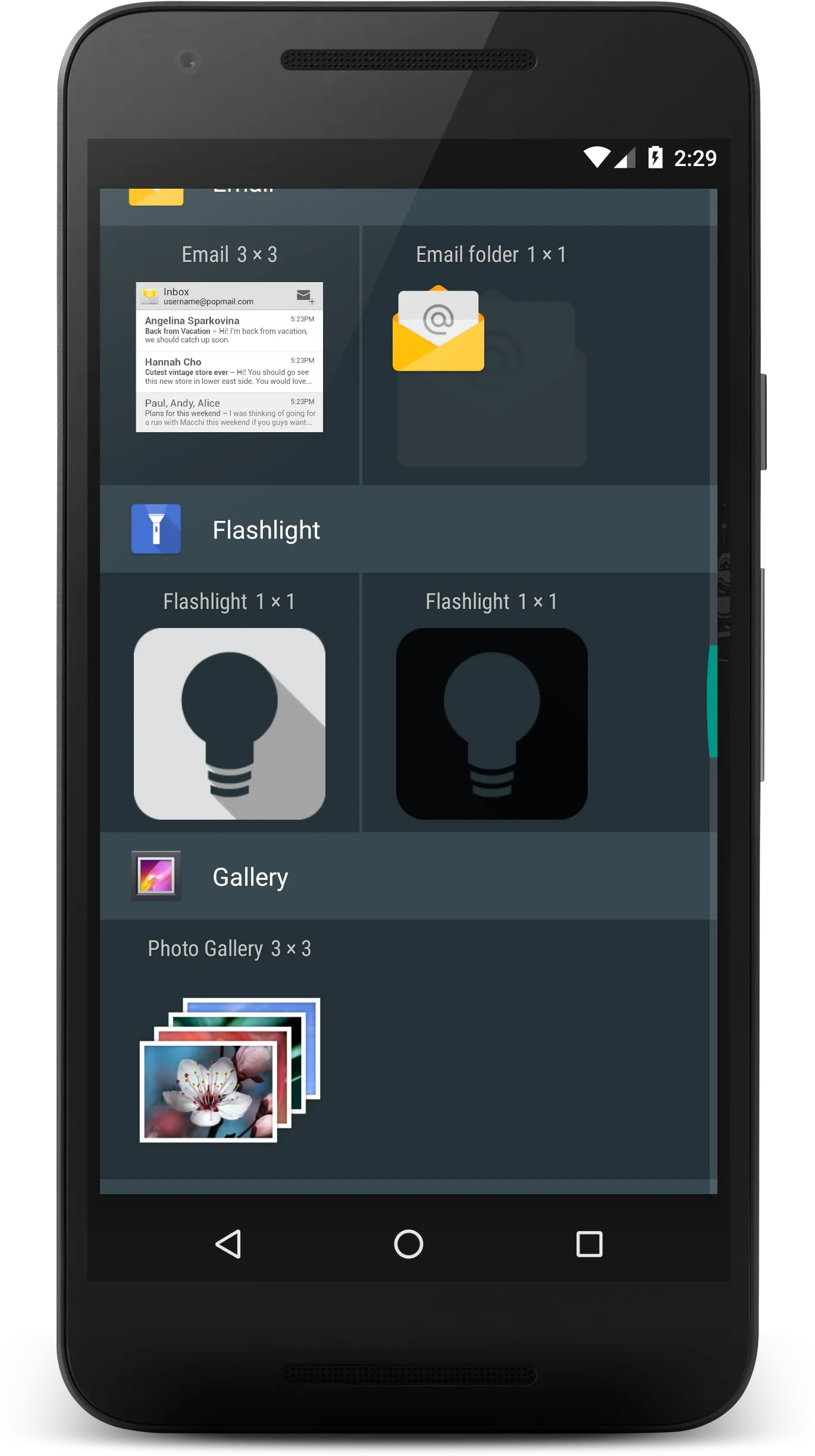 Flashlight Widget | Indus Appstore | Screenshot