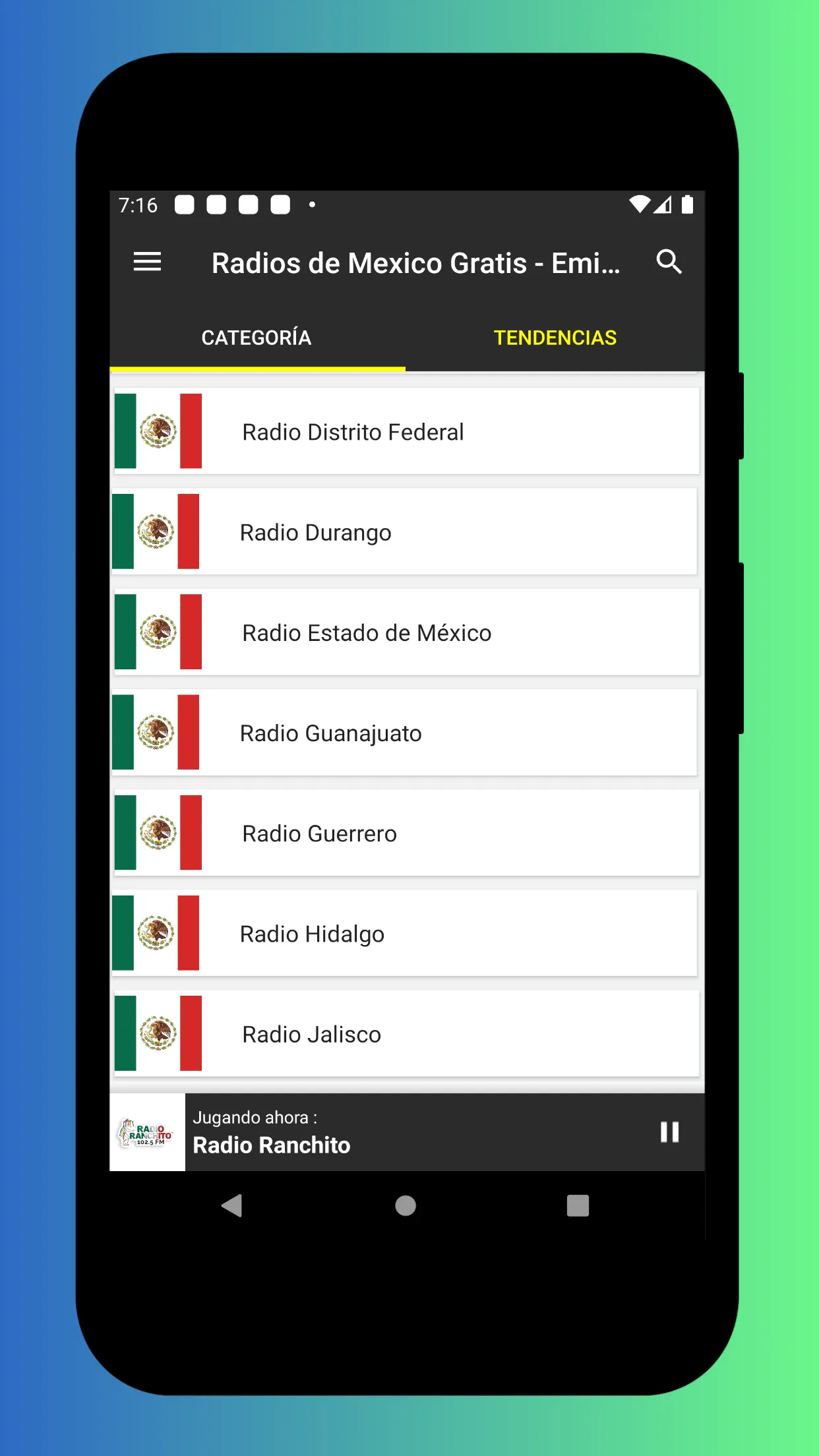 Radio Mexico App - Radio FM AM | Indus Appstore | Screenshot