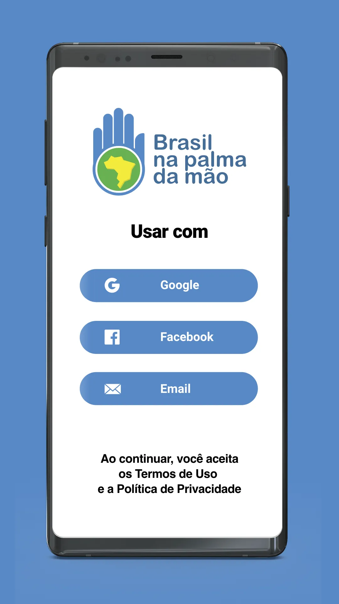 Brasil na palma da mão | Indus Appstore | Screenshot