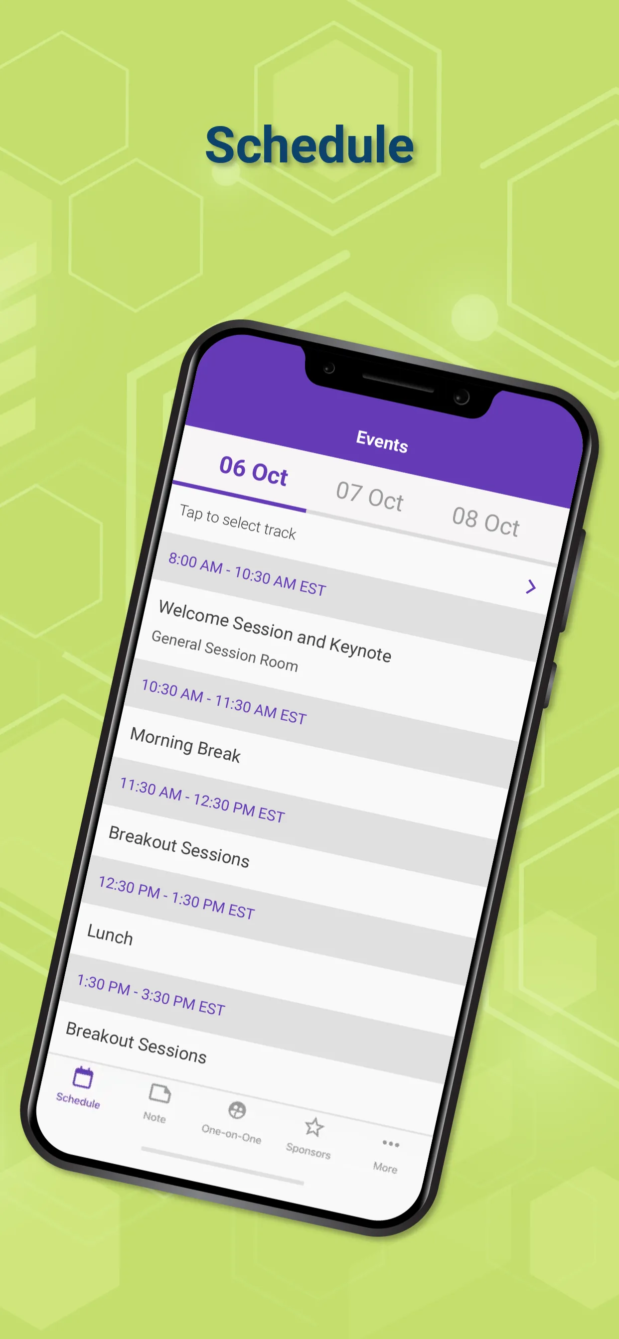 Meditab Events | Indus Appstore | Screenshot