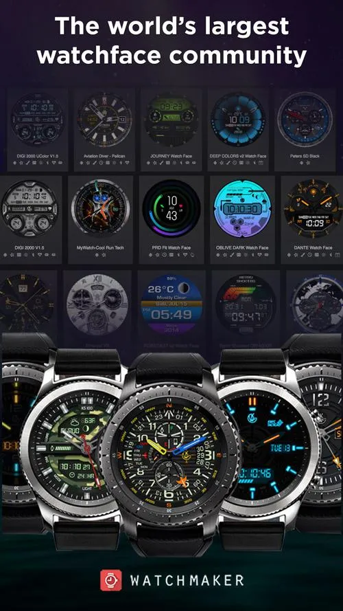 WatchMaker Watch Faces | Indus Appstore | Screenshot