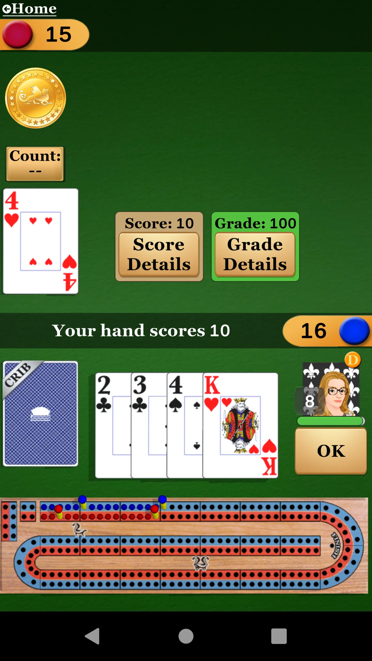 Cribbage Pro | Indus Appstore | Screenshot